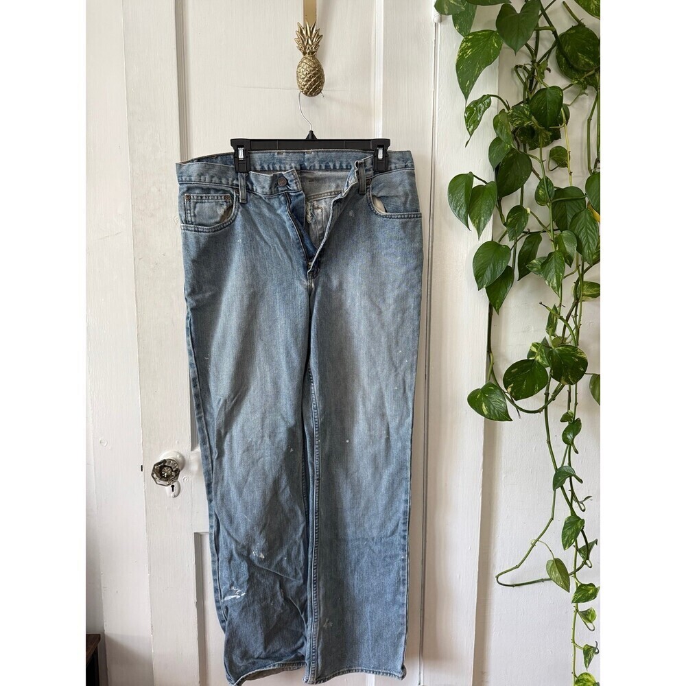 Arizona men’s size 33X 34 blue denim work jeans